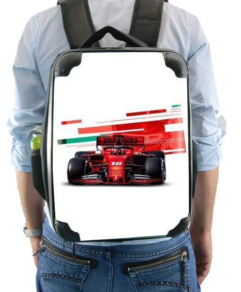 Charles leclerc Ferrari für Rucksack