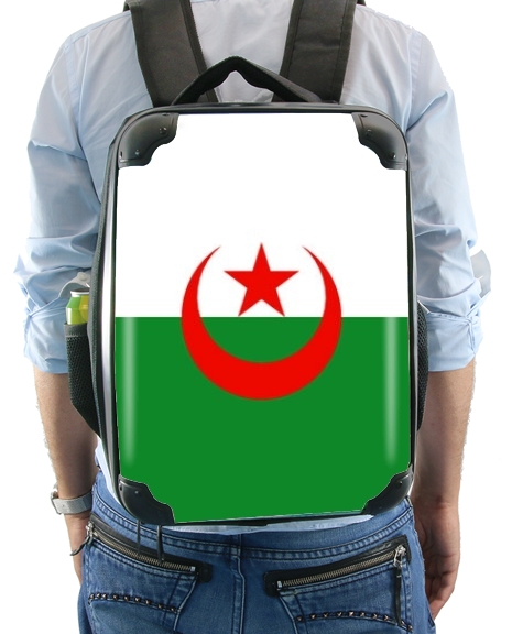 Fahne Algerien für Rucksack