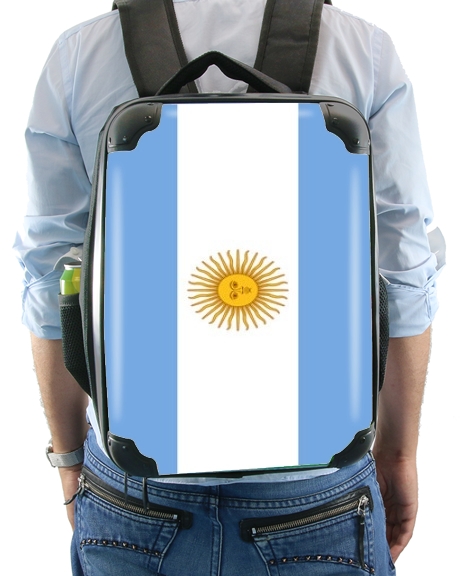 Fahne Argentinien für Rucksack