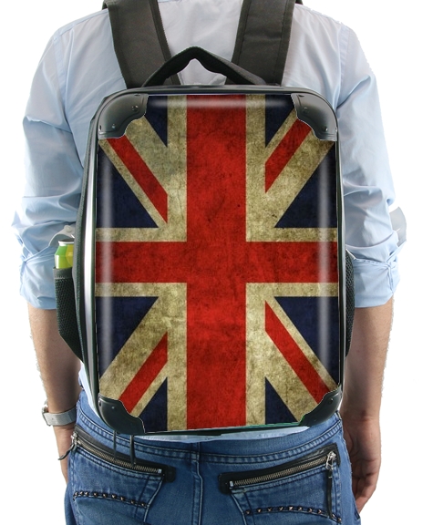 Britische Fahne Vintage für Rucksack