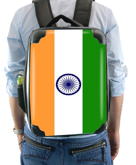 Fahne Indien für Rucksack