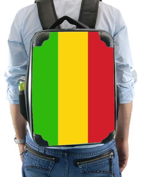 Mali Flagge für Rucksack
