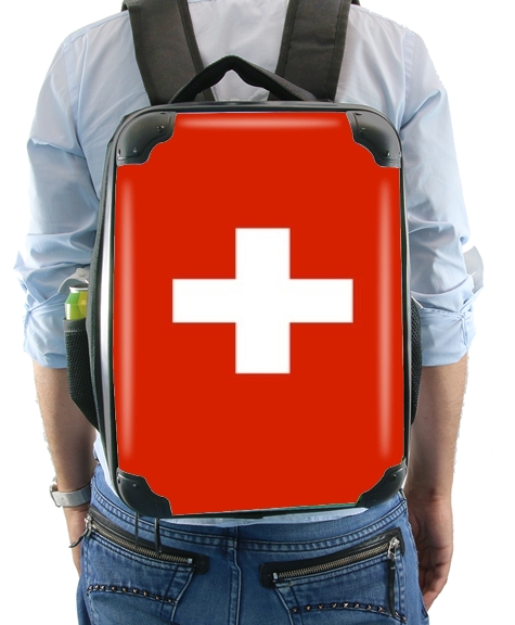 Schweiz (Confoederatio Helvetica) Flagge für Rucksack