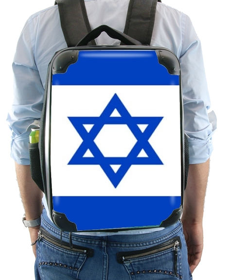 Fahne Israel für Rucksack