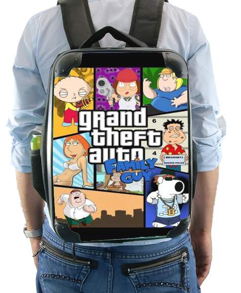 Family Guy mashup Gta 6 für Rucksack