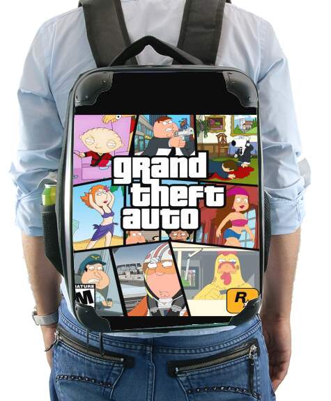 Family Guy mashup GTA für Rucksack