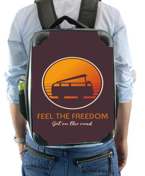 Feel The freedom on the road für Rucksack