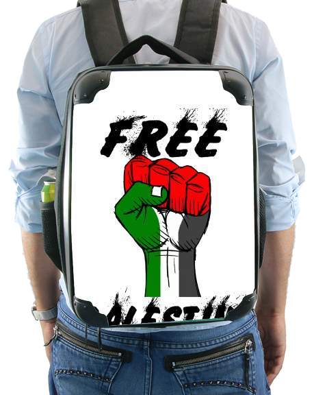 Free Palestine für Rucksack
