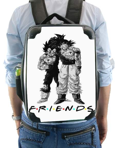 Goku X Vegeta as Friends für Rucksack
