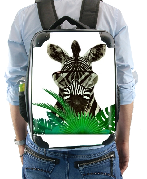 Hipster Zebra Style für Rucksack