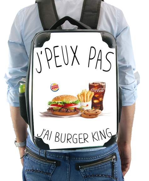 Je peux pas jai Burger King für Rucksack