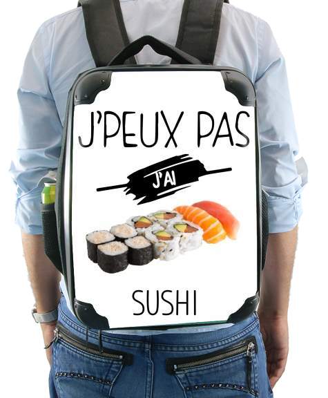 Je peux pas jai sushi für Rucksack