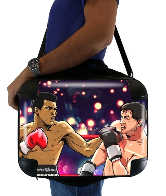 Ali vs Rocky für Computertasche / Notebook / Tablet