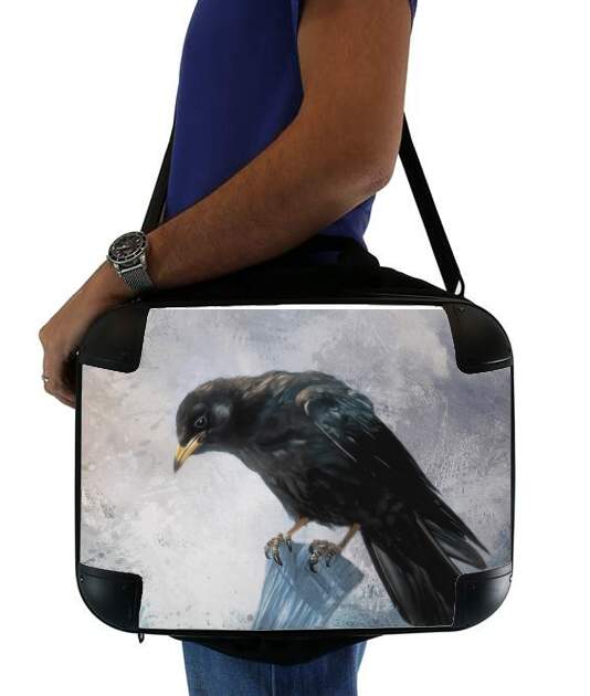 Black Crow für Computertasche / Notebook / Tablet