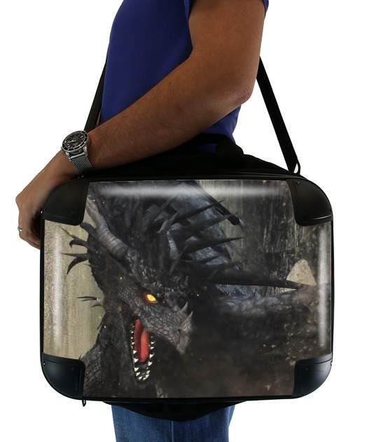Black Dragon für Computertasche / Notebook / Tablet