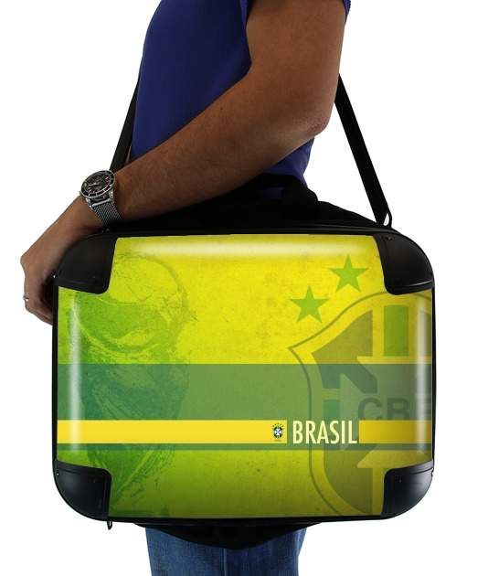 Brazil Trikot Selecao Home für Computertasche / Notebook / Tablet