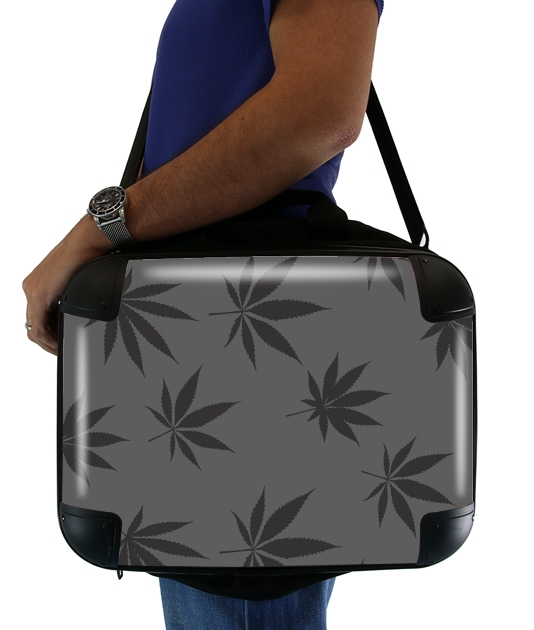Cannabis Leaf Pattern für Computertasche / Notebook / Tablet