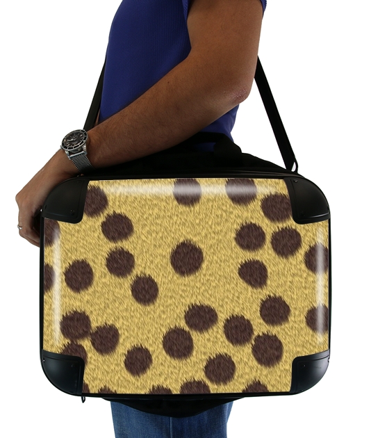 Cheetah Fur für Computertasche / Notebook / Tablet