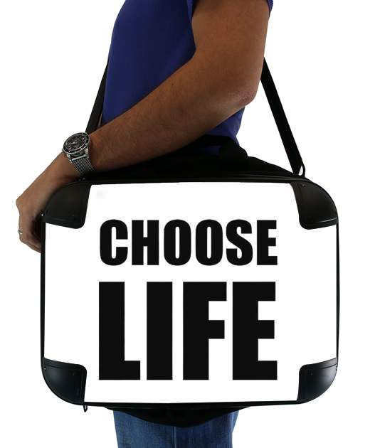 Choose Life für Computertasche / Notebook / Tablet
