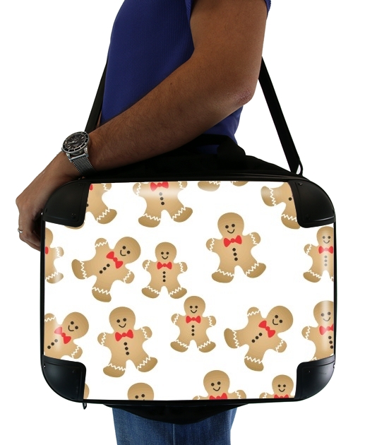 Christmas snowman gingerbread für Computertasche / Notebook / Tablet