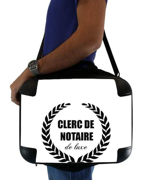 Clerc de notaire Edition de luxe idee cadeau für Computertasche / Notebook / Tablet