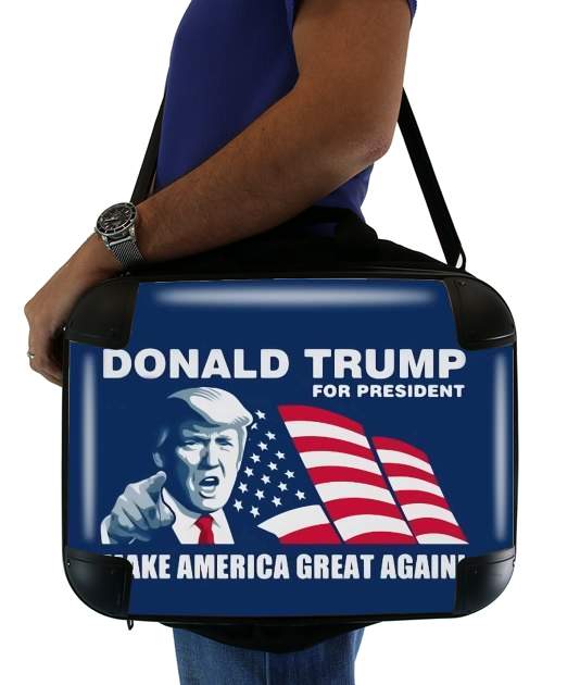 Donald Trump Make America Great Again für Computertasche / Notebook / Tablet