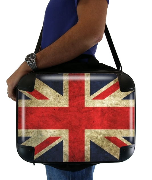 Britische Fahne Vintage für Computertasche / Notebook / Tablet