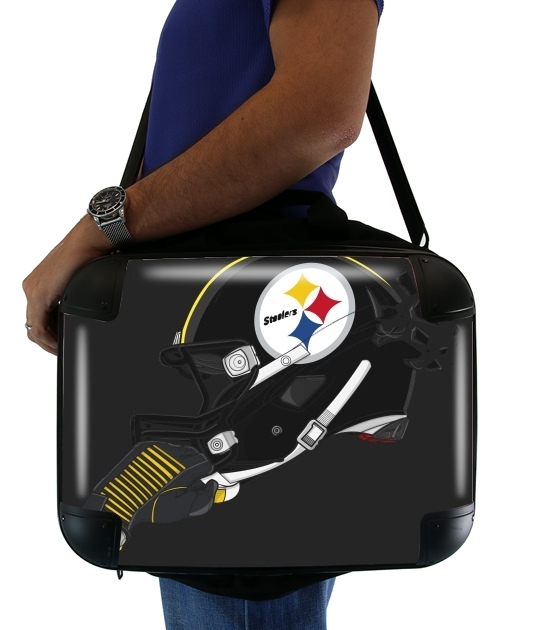Football Helmets Pittsburgh für Computertasche / Notebook / Tablet