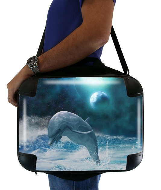 Freedom Of Dolphins für Computertasche / Notebook / Tablet