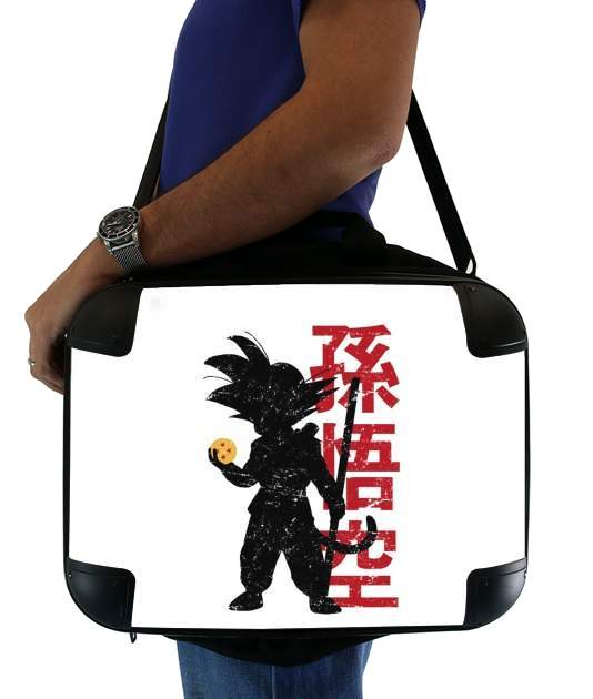 Goku silouette für Computertasche / Notebook / Tablet