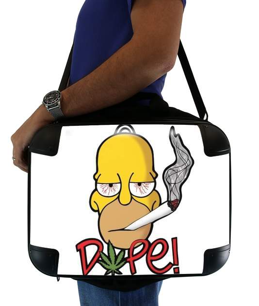 Homer Dope Weed Smoking Cannabis für Computertasche / Notebook / Tablet