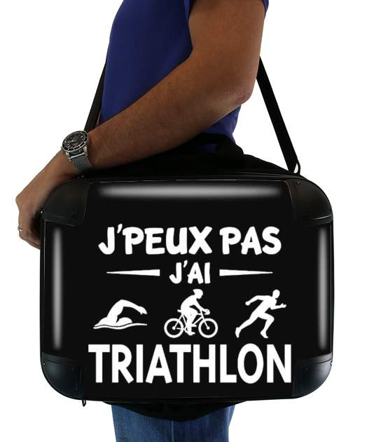 Je peux pas j ai Triathlon für Computertasche / Notebook / Tablet