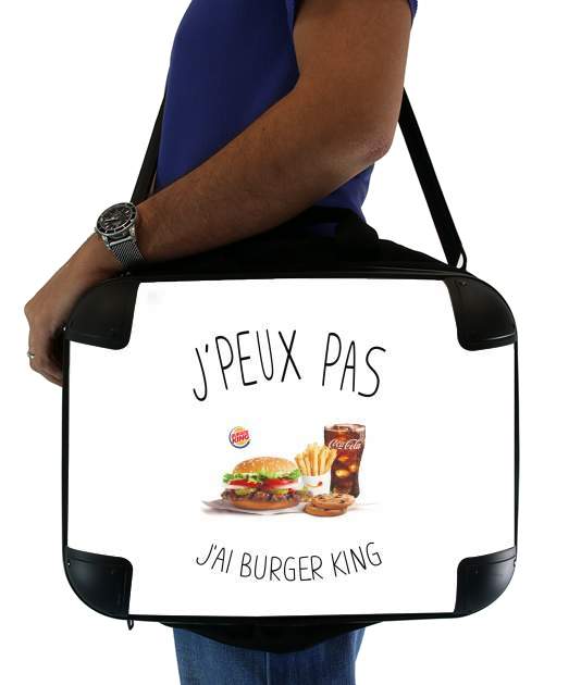 Je peux pas jai Burger King für Computertasche / Notebook / Tablet