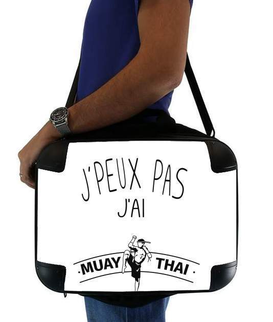 Je peux pas jai Muay Thai für Computertasche / Notebook / Tablet