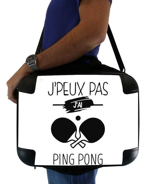 Je peux pas jai ping pong für Computertasche / Notebook / Tablet