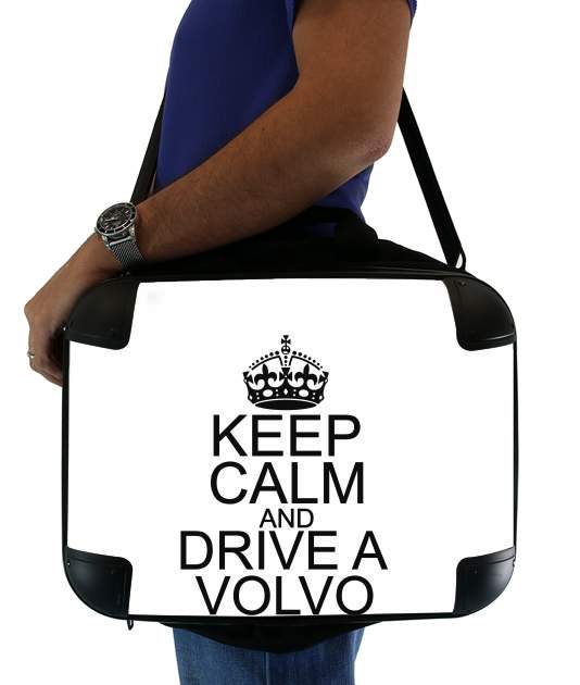 Keep Calm And Drive a Volvo für Computertasche / Notebook / Tablet