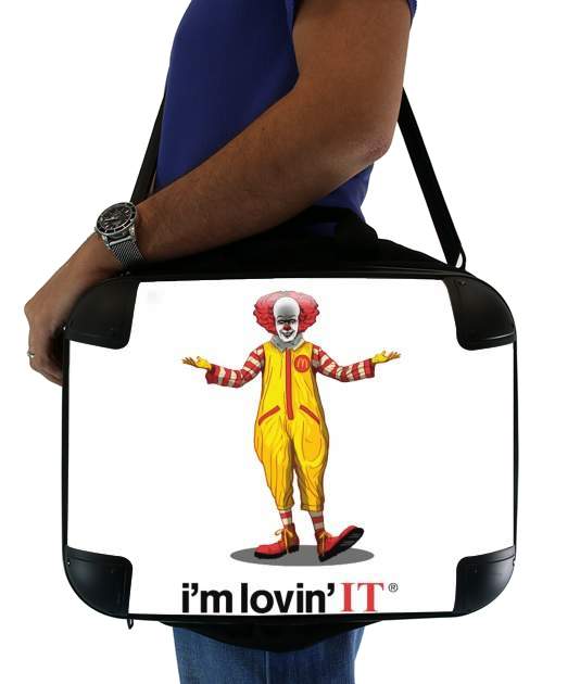 Mcdonalds Im lovin it - Clown Horror für Computertasche / Notebook / Tablet