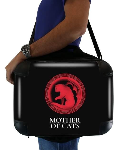 Mother of cats für Computertasche / Notebook / Tablet