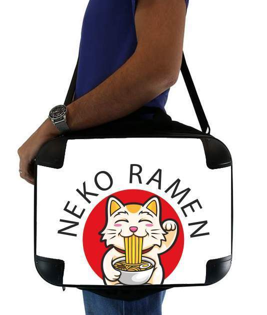 Neko Ramen Cat für Computertasche / Notebook / Tablet