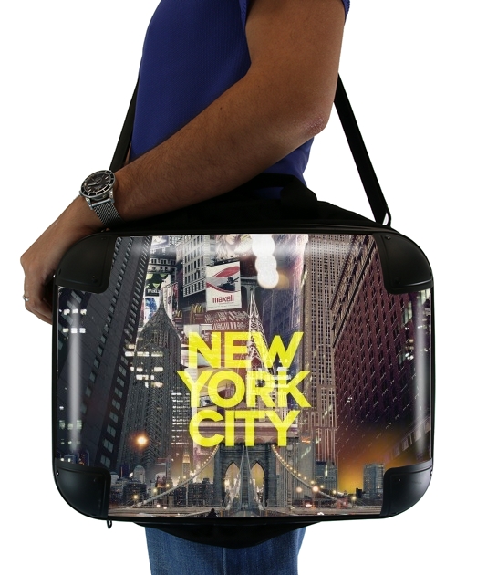 New York City II [yellow] für Computertasche / Notebook / Tablet