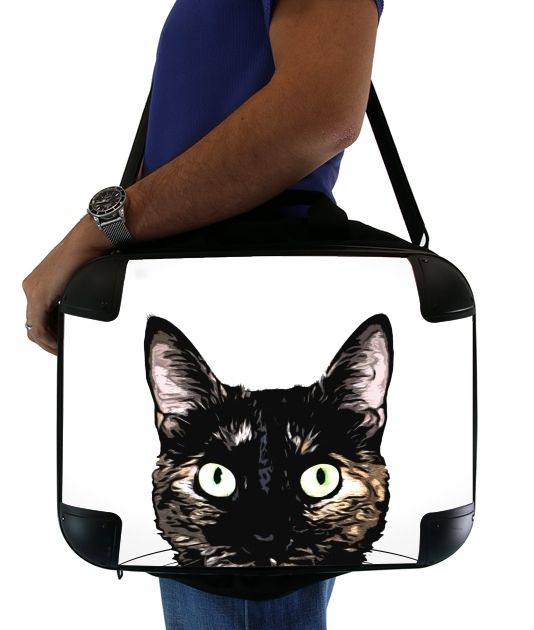 Peeking Cat für Computertasche / Notebook / Tablet