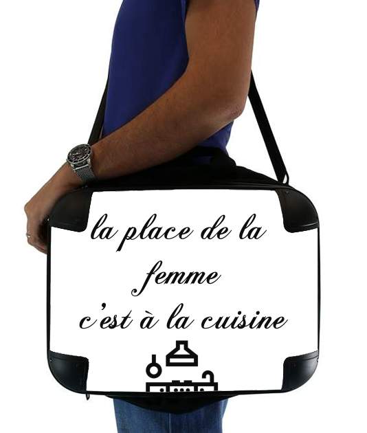 Place de la femme cuisine für Computertasche / Notebook / Tablet