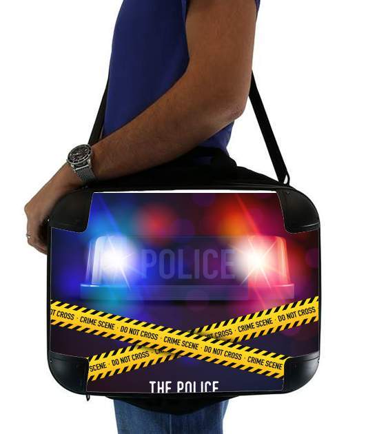 Police Crime Siren für Computertasche / Notebook / Tablet