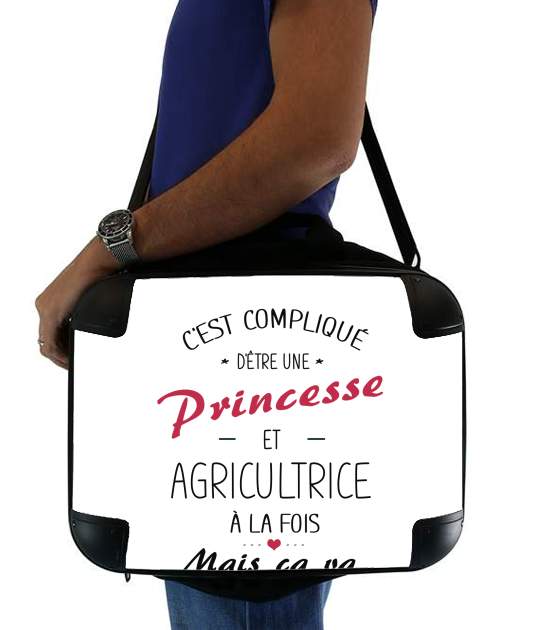 Princesse et agricultrice für Computertasche / Notebook / Tablet