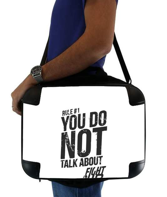 Rule 1 You do not talk about Fight Club für Computertasche / Notebook / Tablet