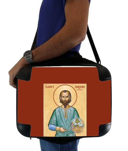 Saint Isidore für Computertasche / Notebook / Tablet