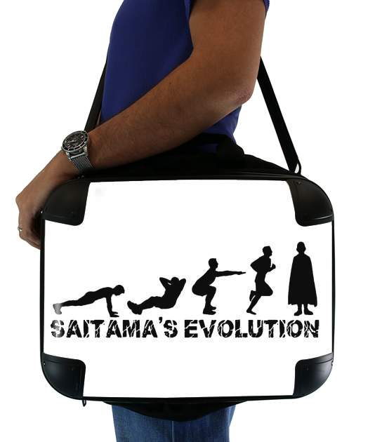 Saitama Evolution für Computertasche / Notebook / Tablet