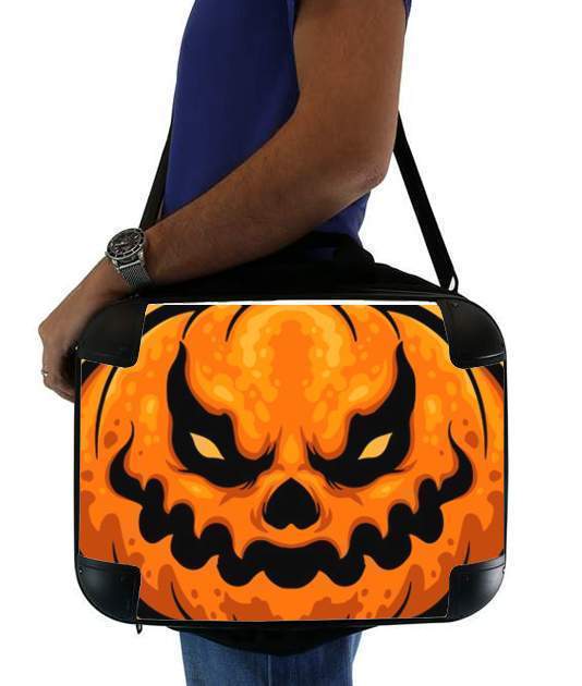 Scary Halloween Pumpkin für Computertasche / Notebook / Tablet