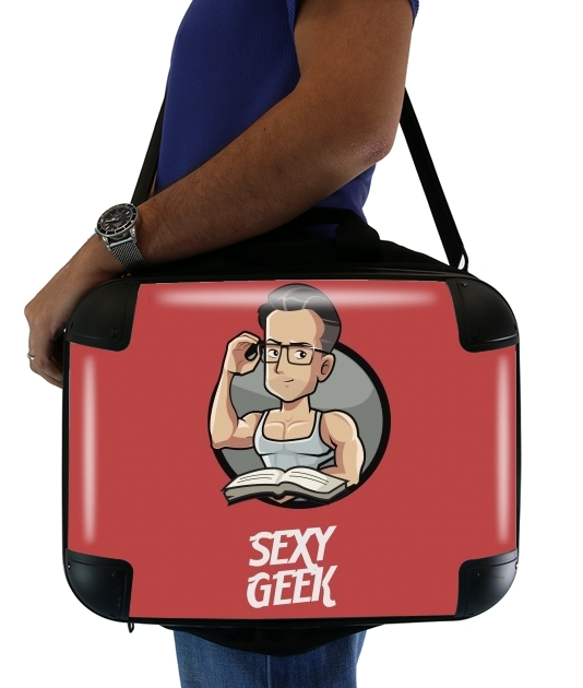 Sexy geek für Computertasche / Notebook / Tablet