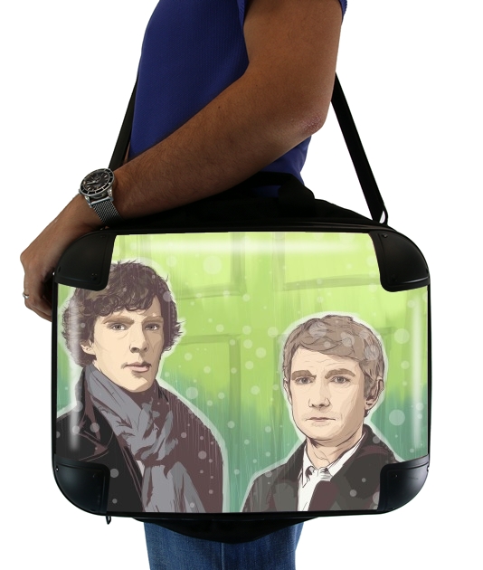 Sherlock and Watson für Computertasche / Notebook / Tablet